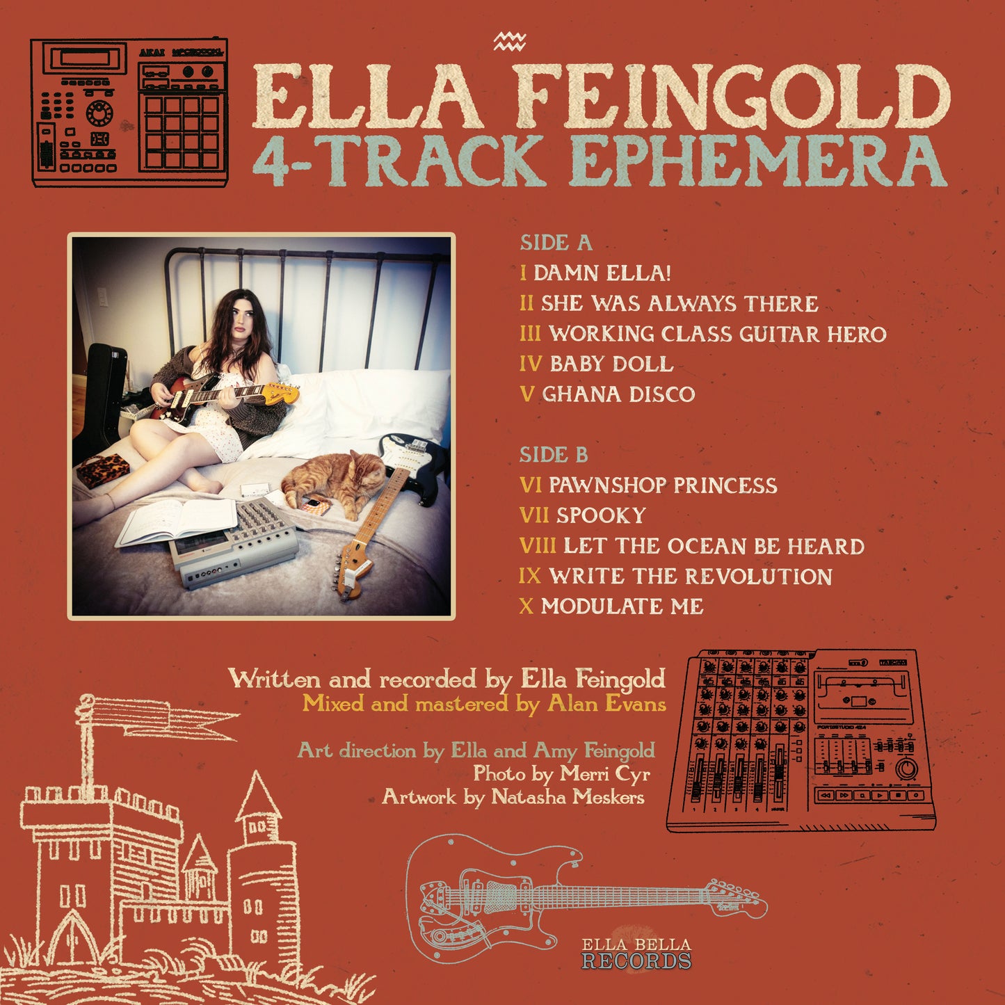 PRE-ORDER: Ella Feingold  - 4-Track Ephemera