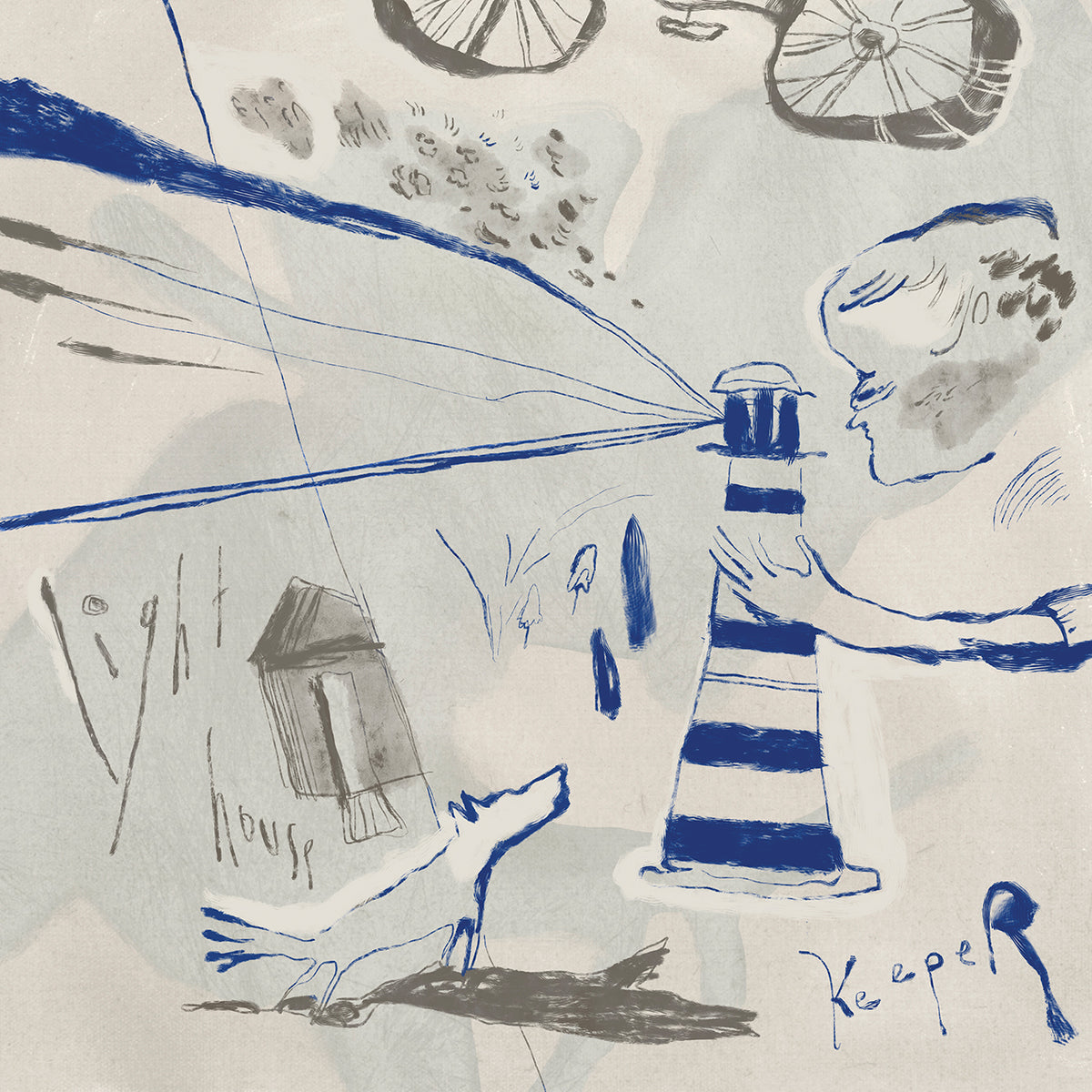 PRE-ORDER Marshall Mandel - LIGHTHOUSE KEEPER (Dark Blue Vinyl)