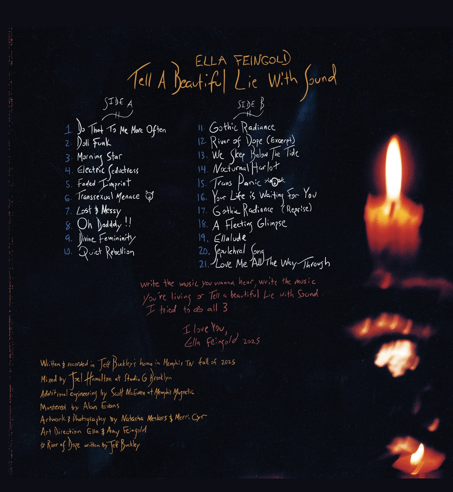 PRE-ORDER: Ella Feingold -- Tell a Beautiful Lie with Sound